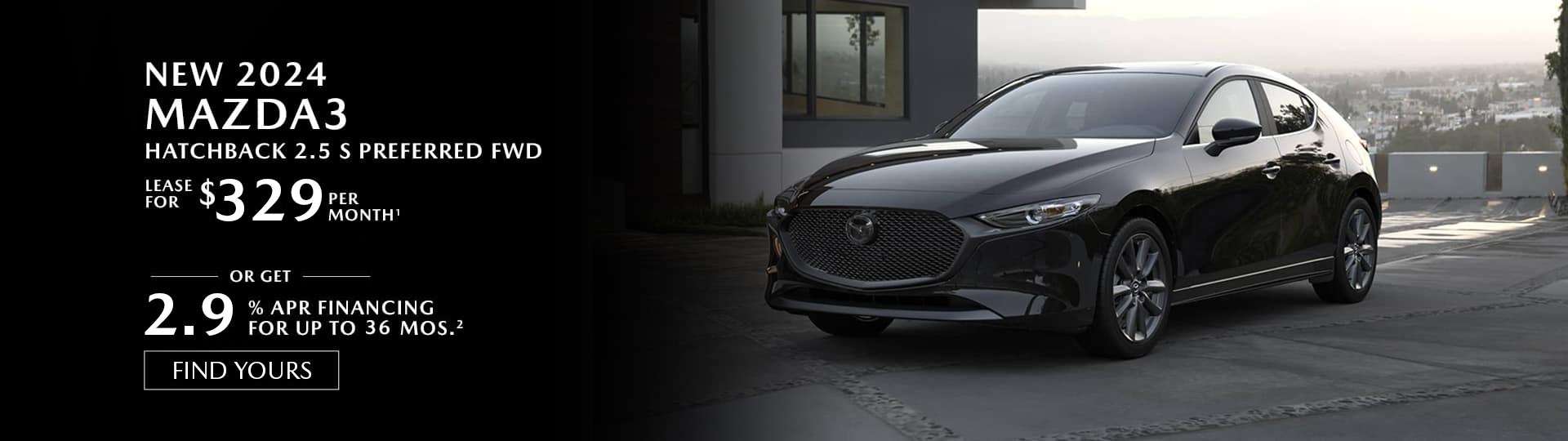 2024 Mazda3 special offers