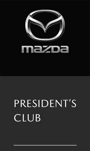 Mazda Presidents Club Award