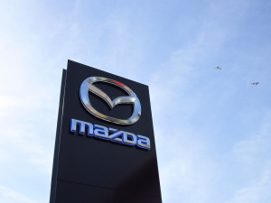 Mazda dealership logo