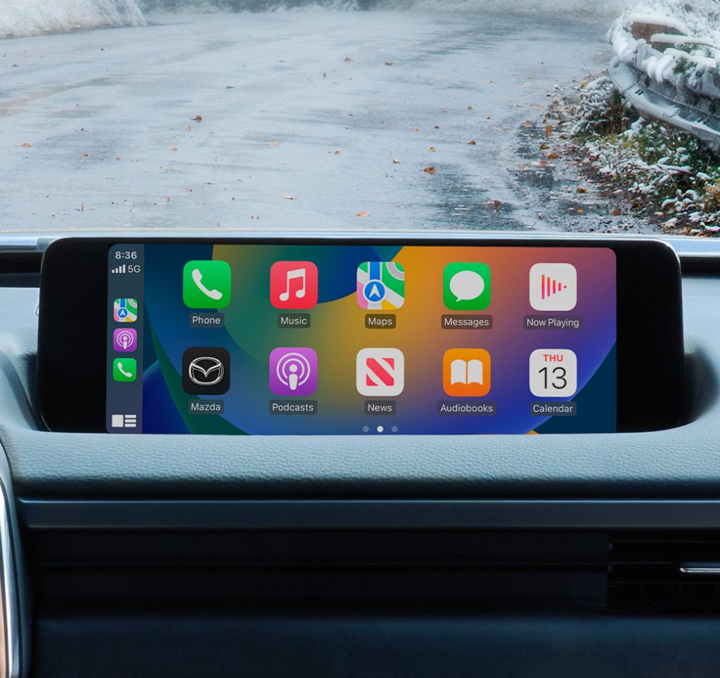 Apple Car Play on a 2025 Mazda CX-50