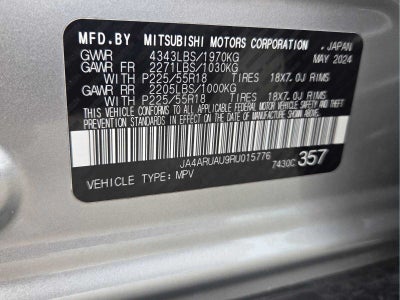 2024 Mitsubishi Outlander Sport SE 2.0 AWC