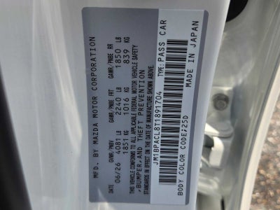 2026 Mazda Mazda3 Sedan 2.5 S Preferred
