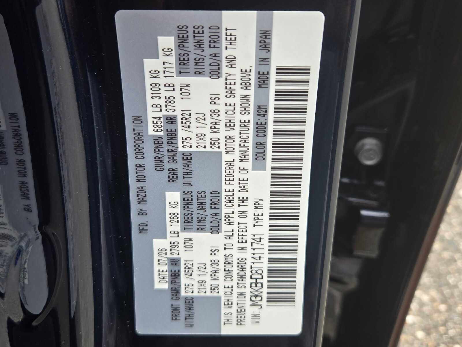 2026 Mazda Mazda CX-90 3.3 Turbo Preferred AWD