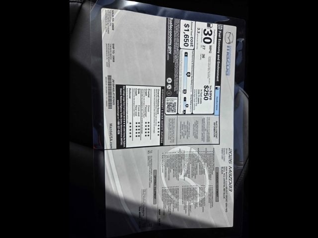 2026 Mazda Mazda3 Sedan 2.5 S Select Sport