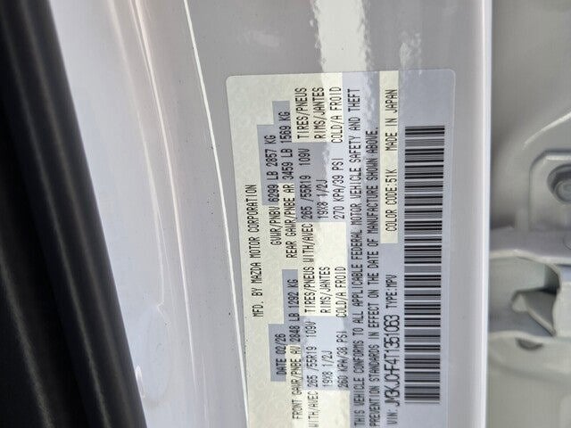 2026 Mazda Mazda CX-70 PHEV SC PLUS