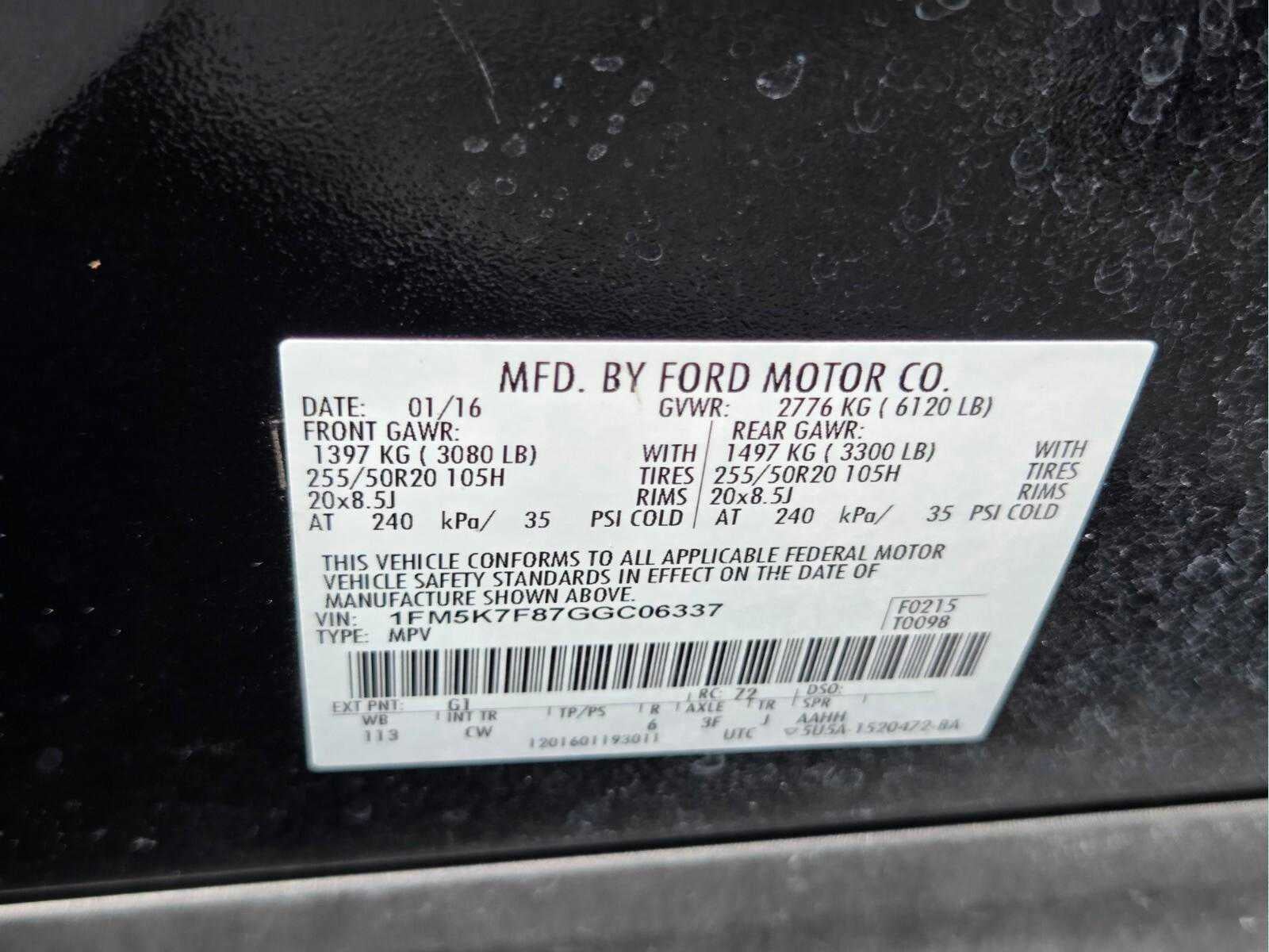 2016 Ford Explorer Limited