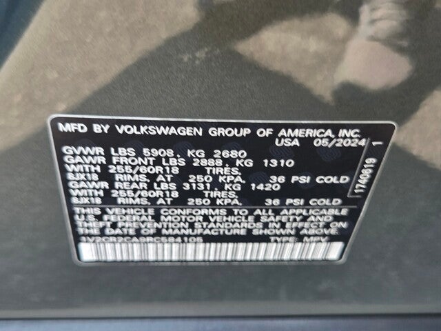 2024 Volkswagen Atlas 2.0T Peak Edition SE w/Technology