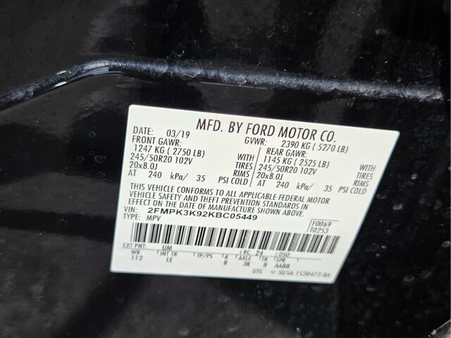 2019 Ford Edge Titanium