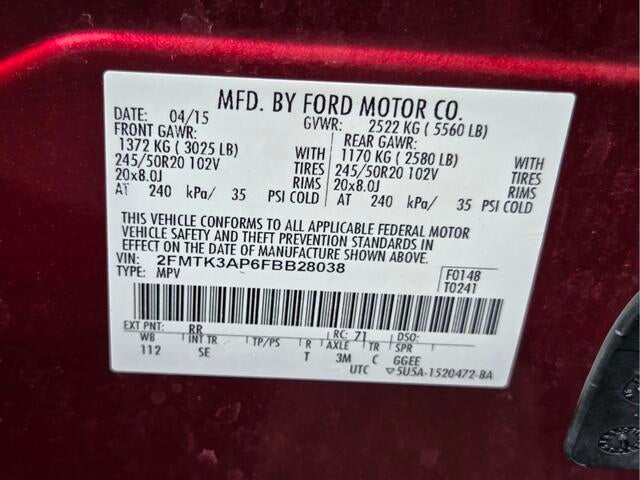 2015 Ford Edge Sport