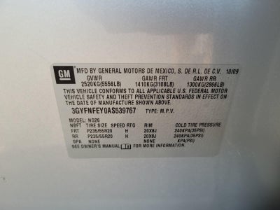 2010 Cadillac SRX Premium Collection