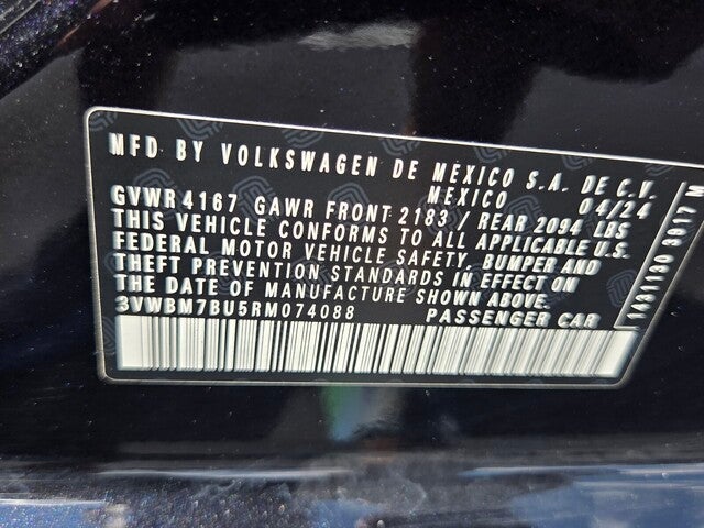 2024 Volkswagen Jetta Sport