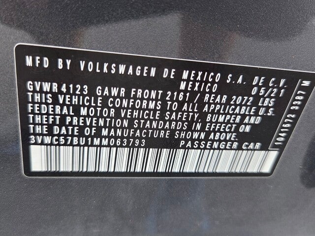2021 Volkswagen Jetta S