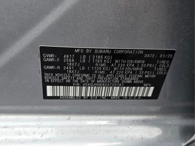 2025 Subaru Crosstrek Limited