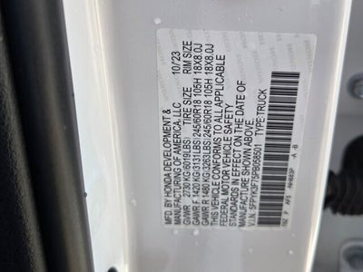 2023 Honda Ridgeline RTL-E