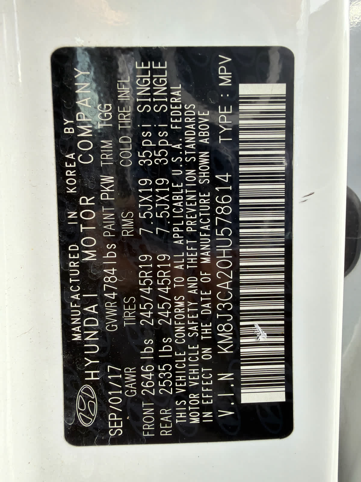 2017 Hyundai Tucson Value