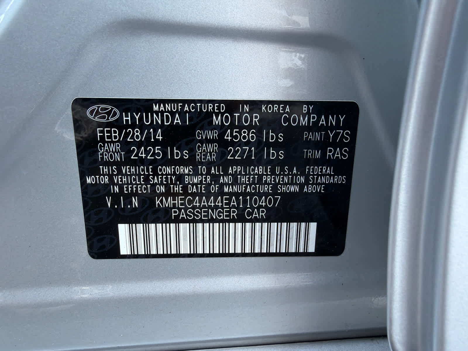2014 Hyundai Sonata Hybrid Limited