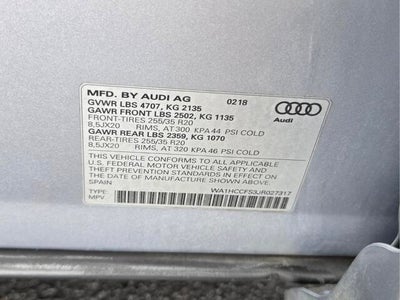 2018 Audi Q3 Premium Plus