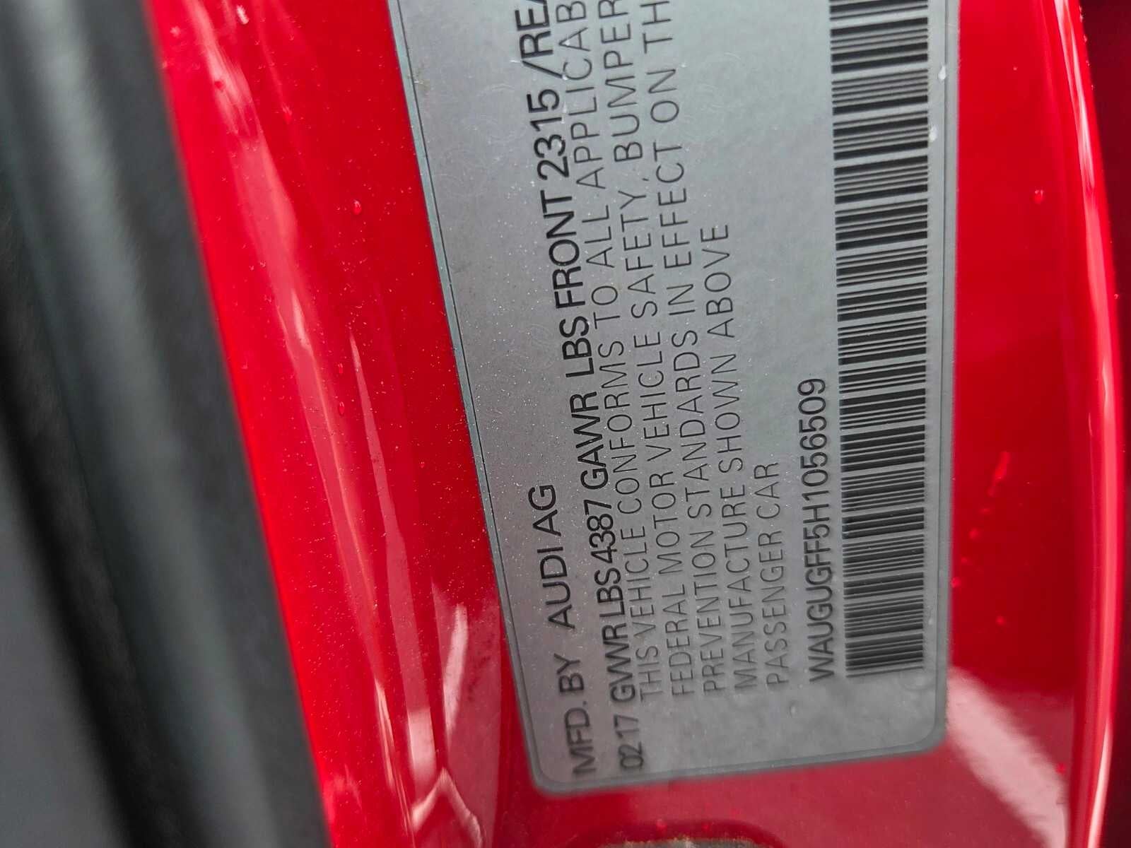 2017 Audi A3 Sedan Premium Plus