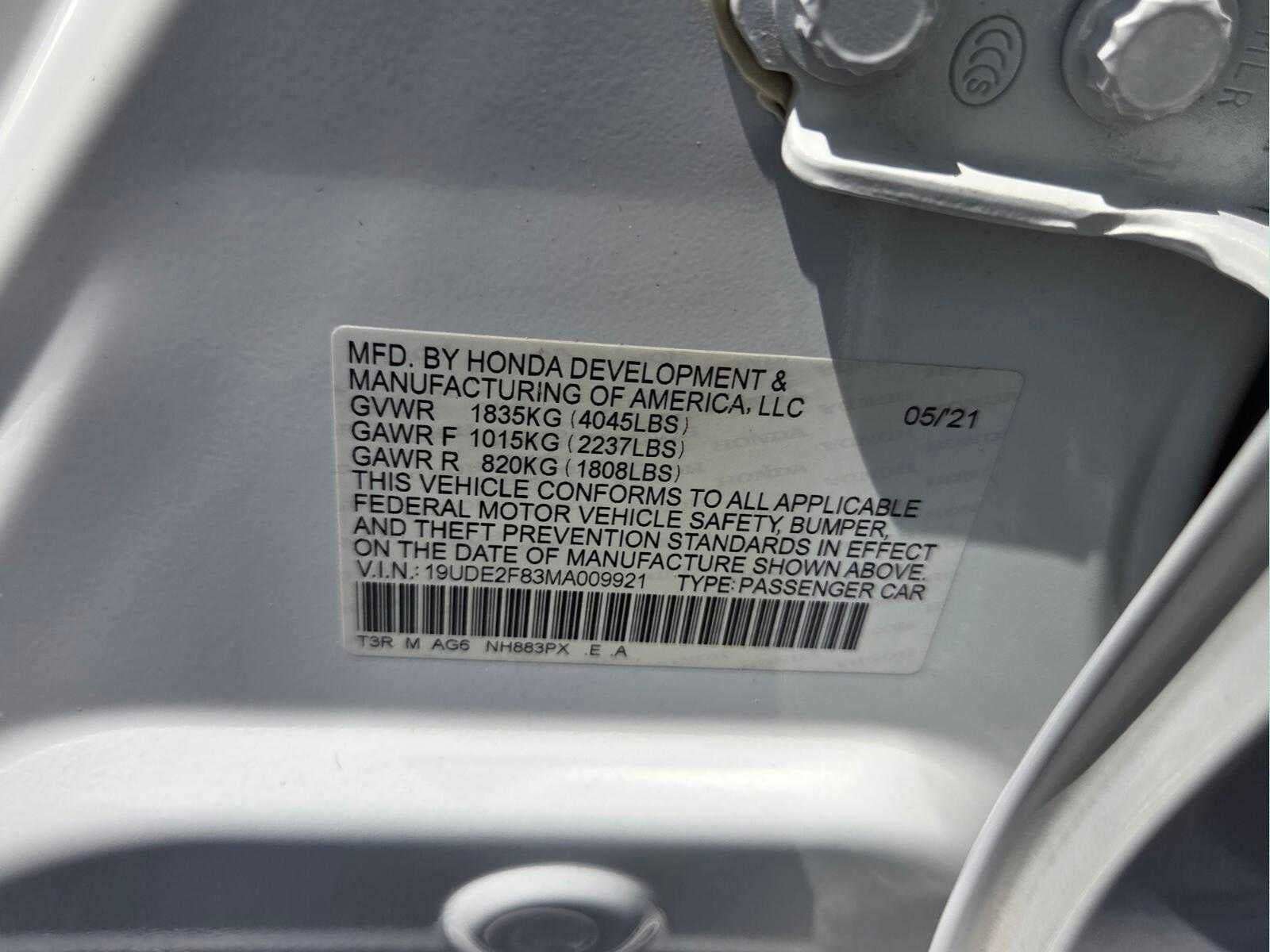 2021 Acura ILX w/Premium/A-Spec Package