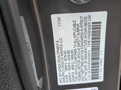 2025 Acura Integra w/A-Spec Technology Package