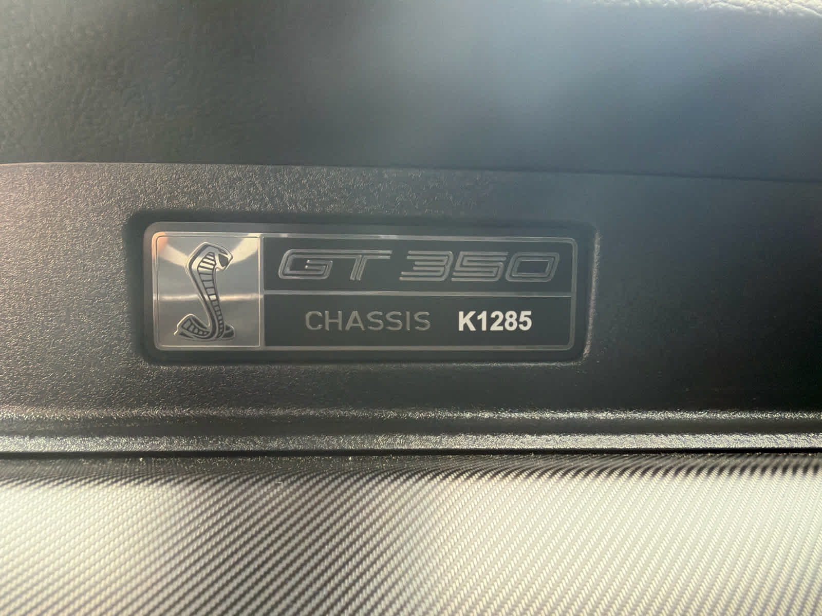 2019 Ford Mustang Shelby GT350