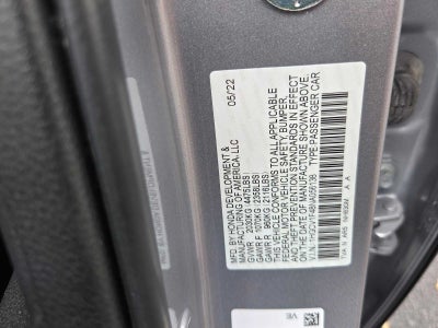 2022 Honda Accord Sport SE