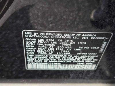 2023 Volkswagen Atlas 3.6L V6 SE w/Technology