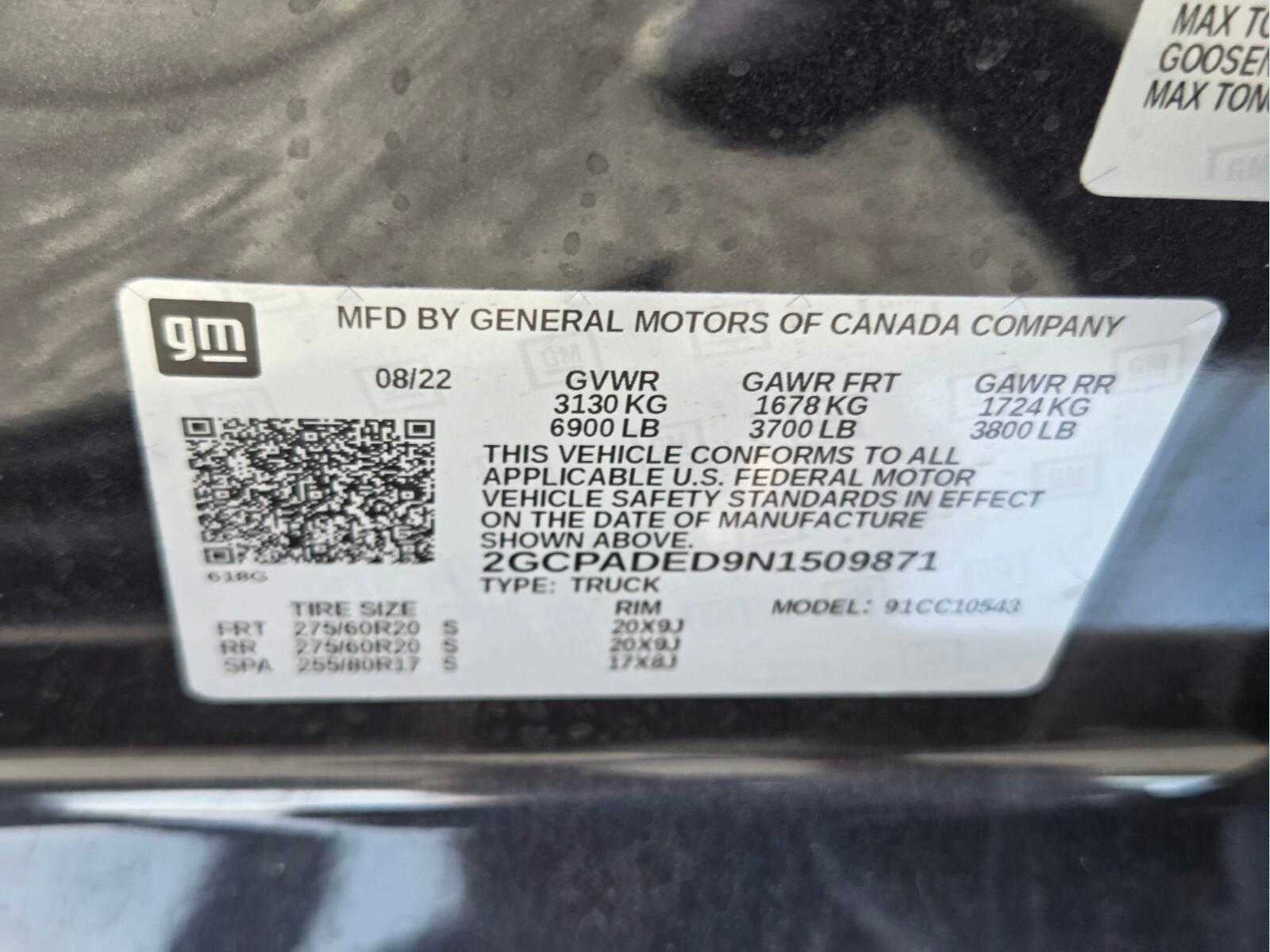 2022 Chevrolet Silverado 1500 RST
