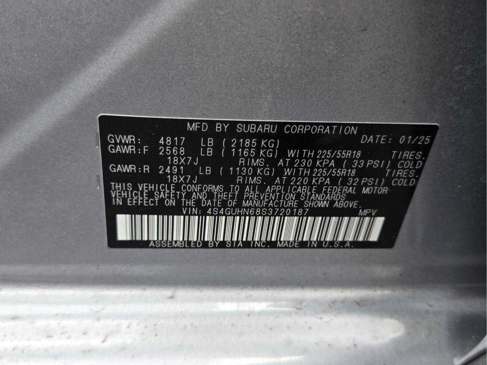 2025 Subaru Crosstrek Limited
