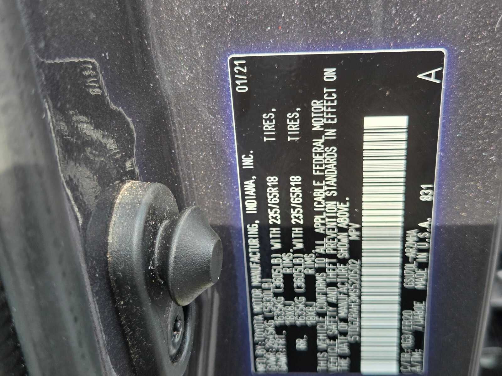 2021 Toyota Highlander XLE