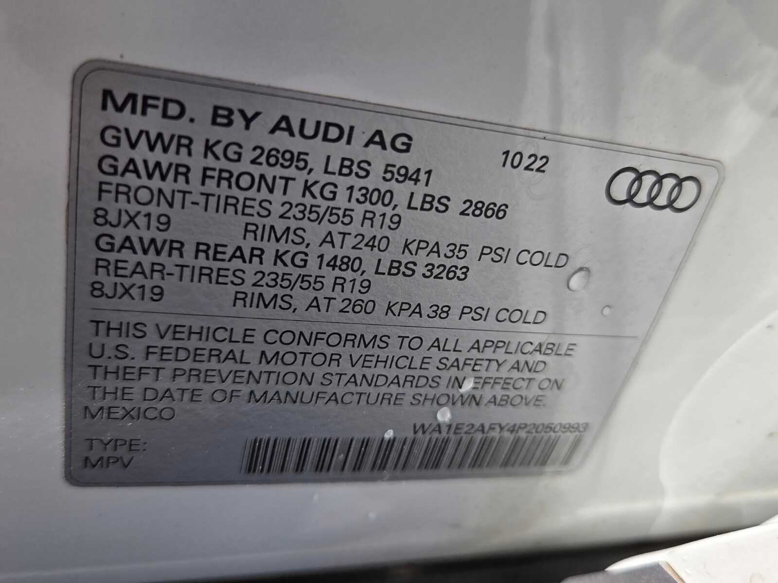 2023 Audi Q5 S line Premium Plus