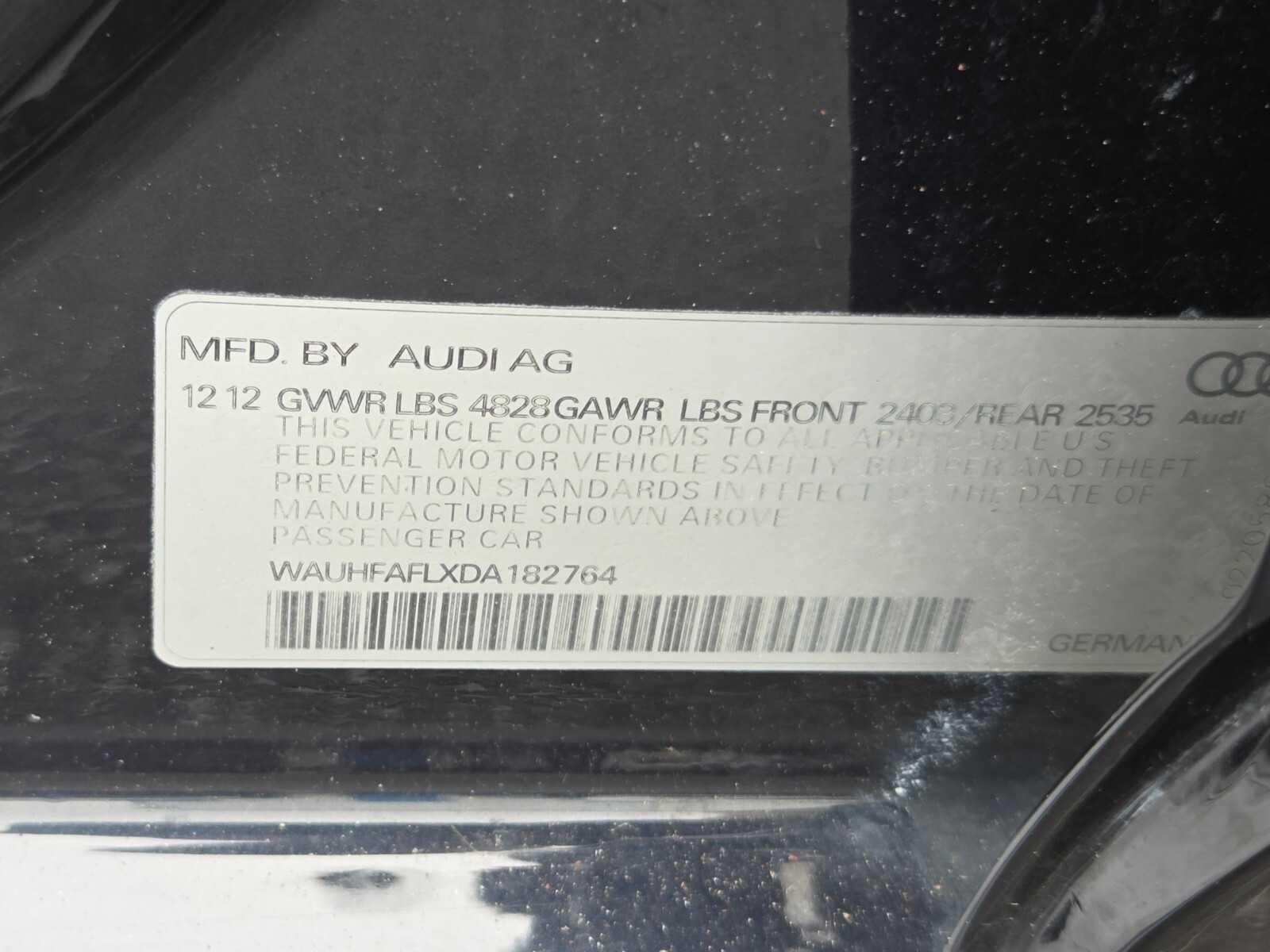 2013 Audi A4 Premium Plus