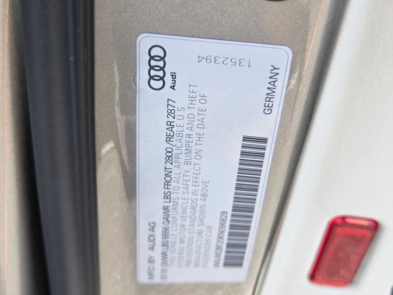 2019 Audi A6 Prestige