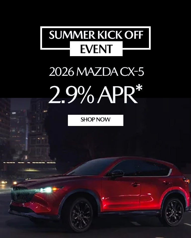 2026 Mazda CX5 Special Finance rates